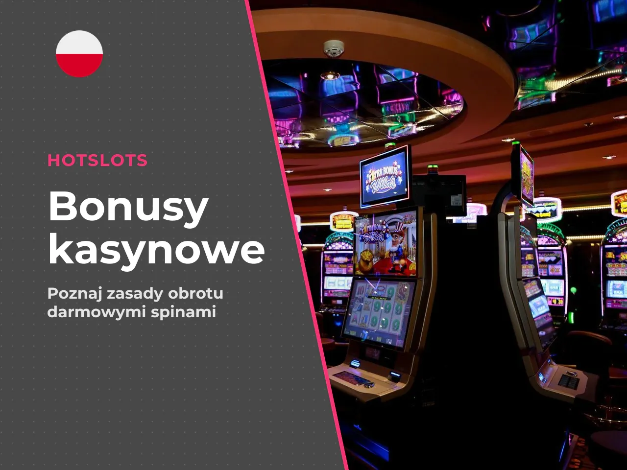 Bonus powitalny, free spins - co