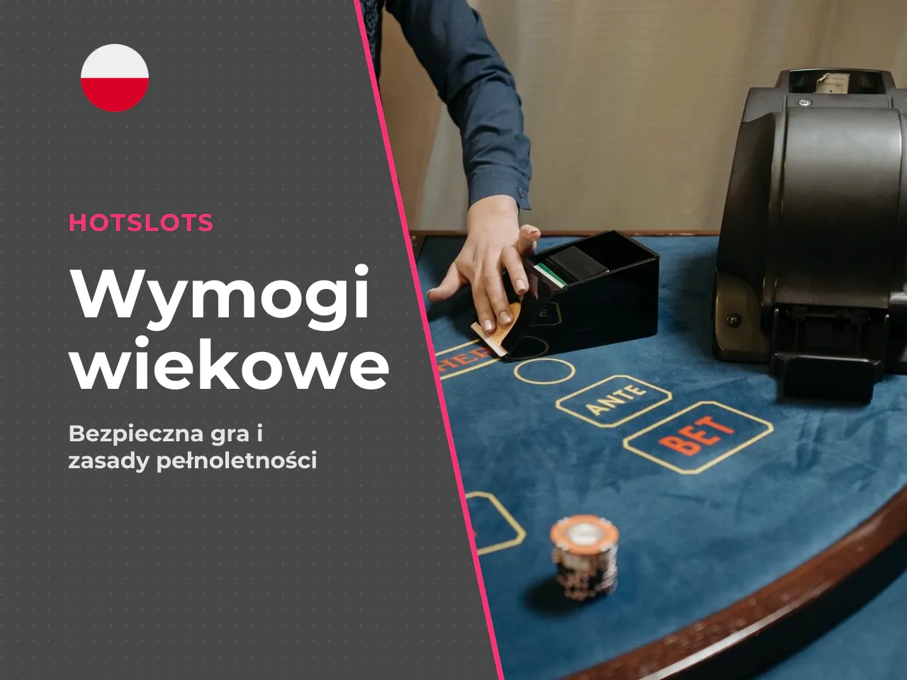 Hotslots pełnoletność i ograniczenia wiekowe. Hotslots