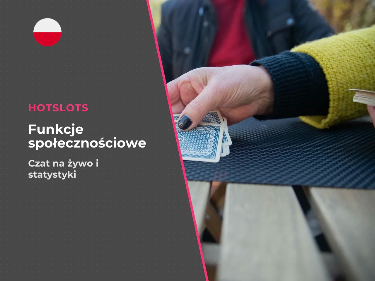 Funkcje społecznościowe czat na żywo i