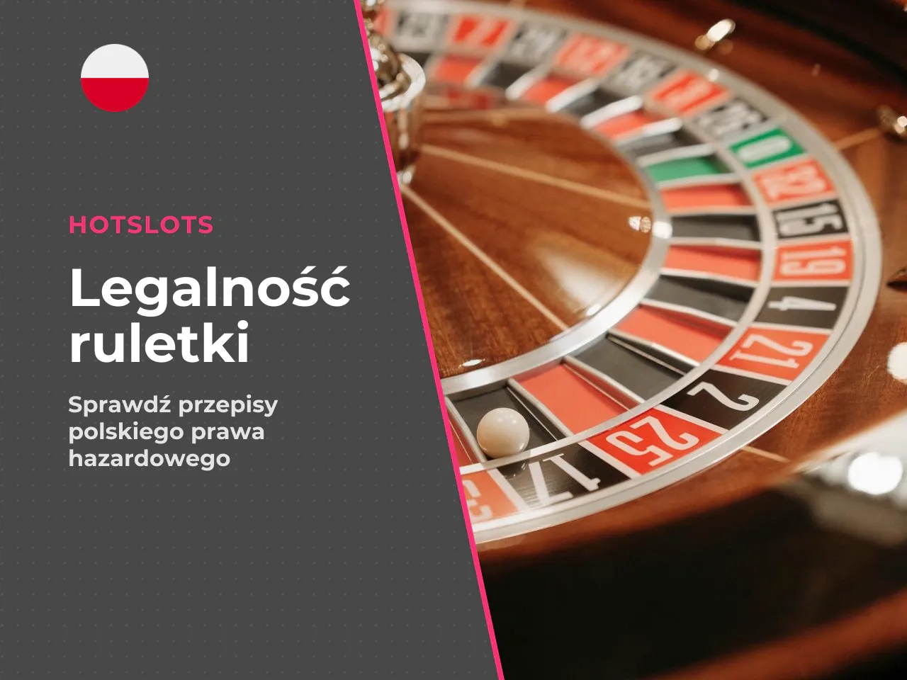 Legalność ruletki online w Polsce. Kwestia